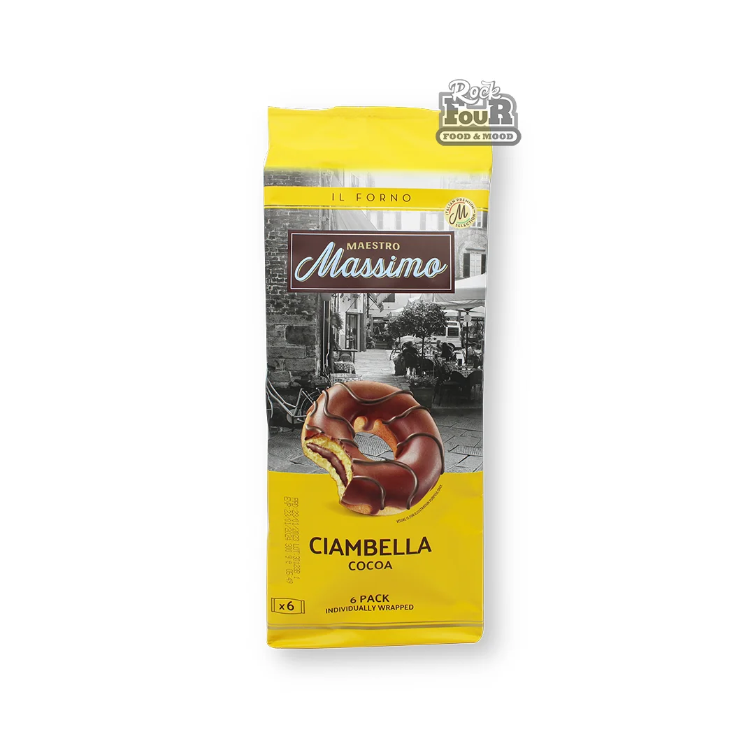 Donut "Maestro Massimo" with cocoa cream 6pcs